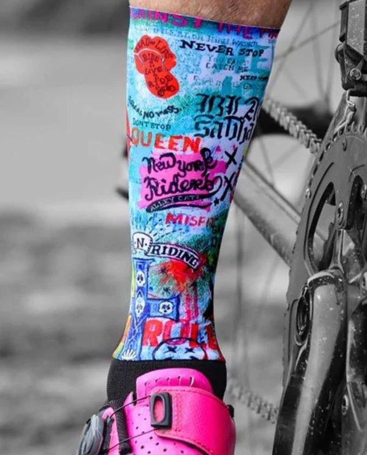 ROCK N ROLL CYCLING SOCKS サイクリングソックス