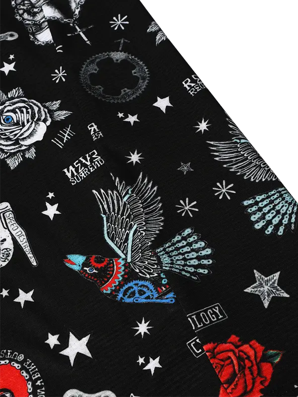 TATTOO MEN'S SLEEVELESS BASE LAYER
