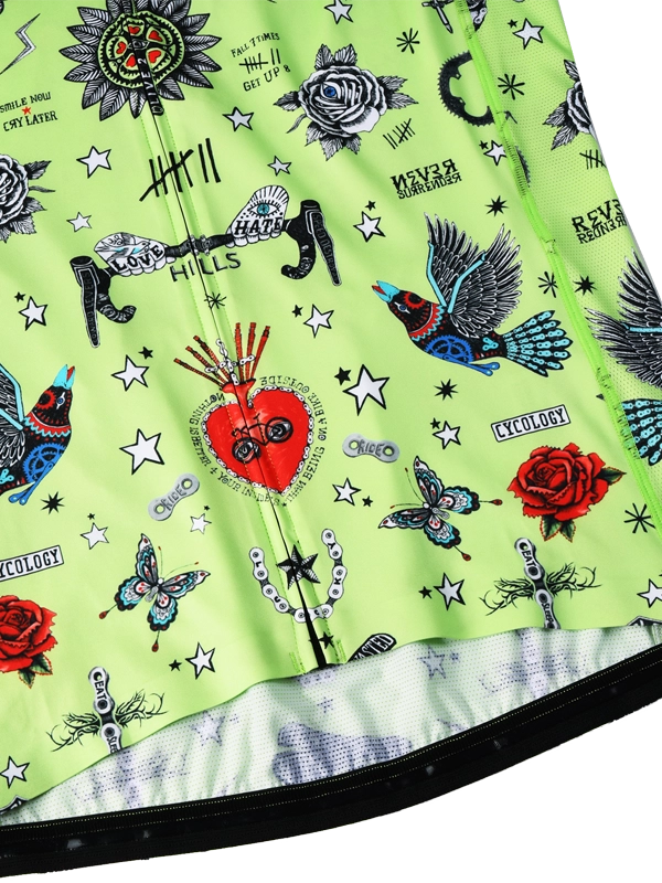 TATTOO MEN'S SUMMER LONG SLEEVE SUMMER JERSEY (取り寄せ対象商品)