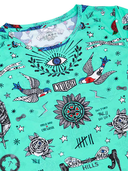 TATTOO WOMEN'S TECHNICAL T-SHIRT (取り寄せ対象商品)