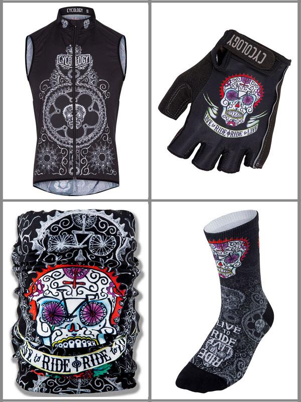 Day of the Living Black メンズジレ Men's Lightweight Gilet