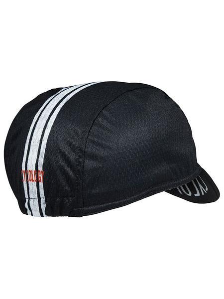 Miles are my Meditation Black CYCLING CAP