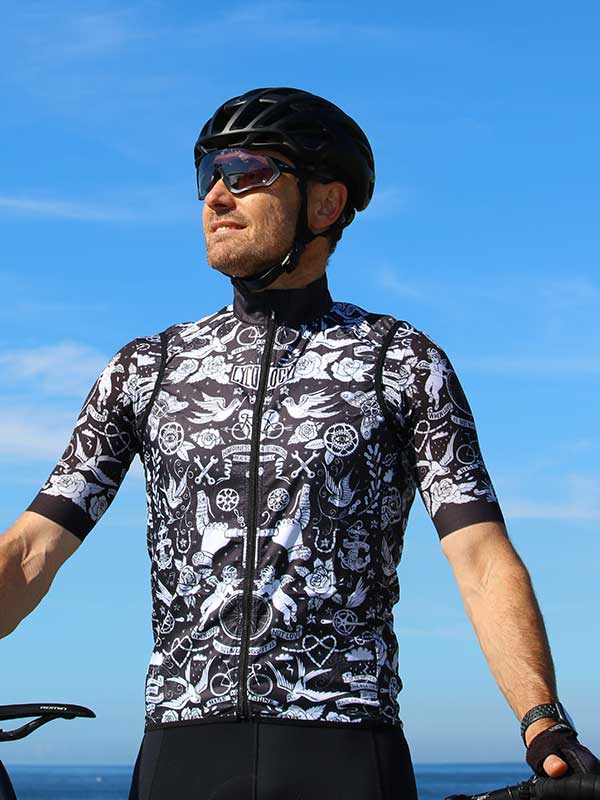 Velo Tattoo メンズ・ジレ Men's Lightweight Gilet