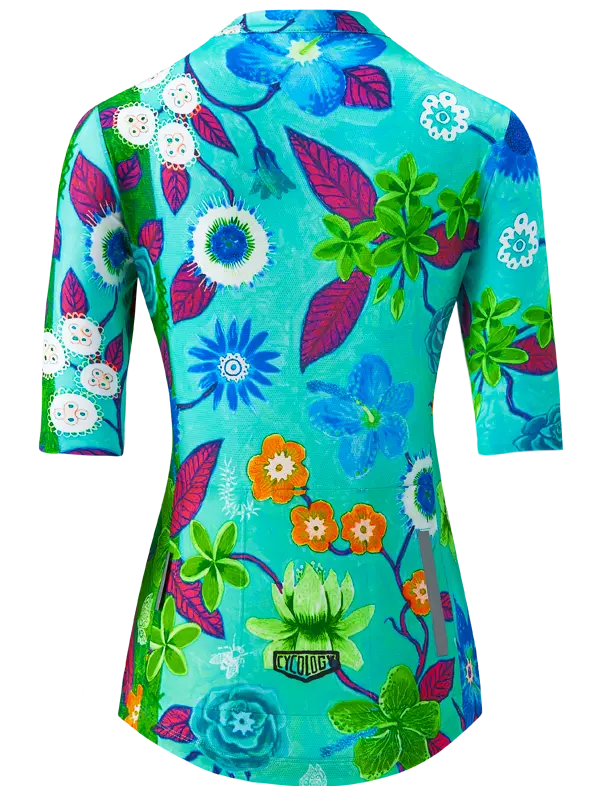 ALOHA WOMEN'S PRO JERSEY AQUA