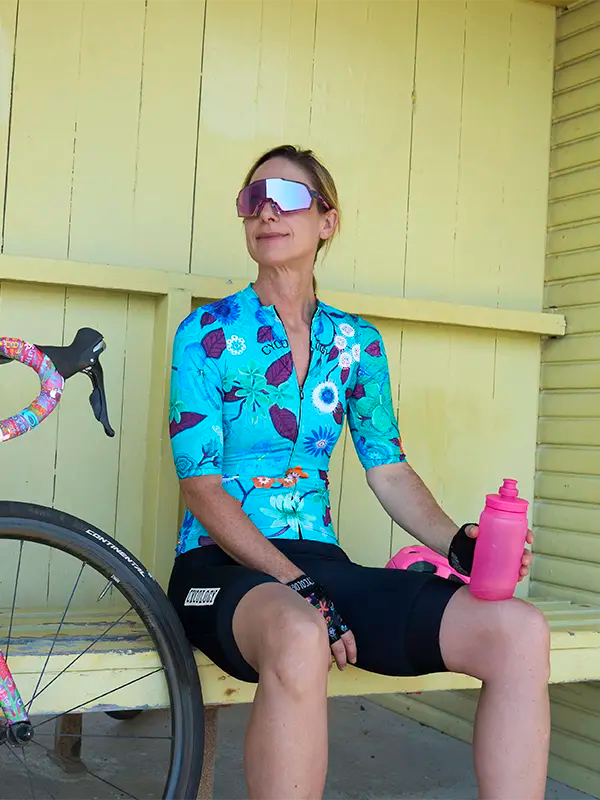 ALOHA WOMEN'S PRO JERSEY AQUA