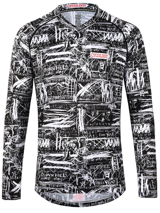 BRUNSWICK MEN'S LONG SLEEVE MTB JERSEY