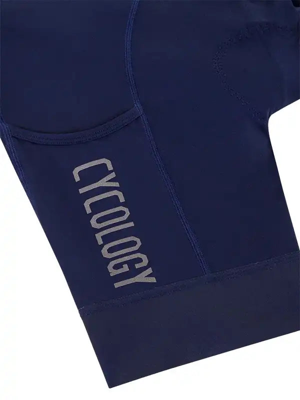 CYCOLOGY MEN'S CARGO BIB SHORTS NAVY