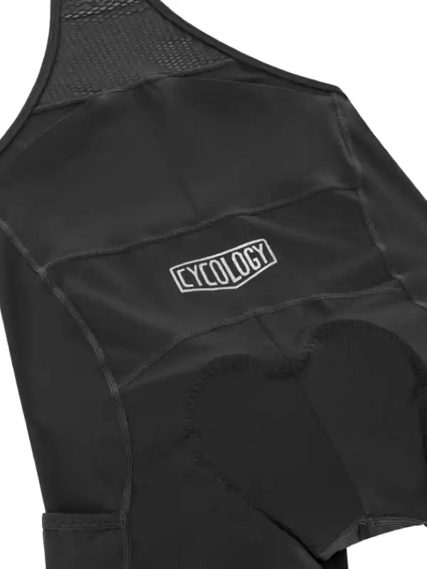 CYCOLOGY MEN'S CARGO BIB SHORTS BLACK