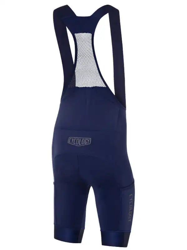 CYCOLOGY MEN'S CARGO BIB SHORTS NAVY