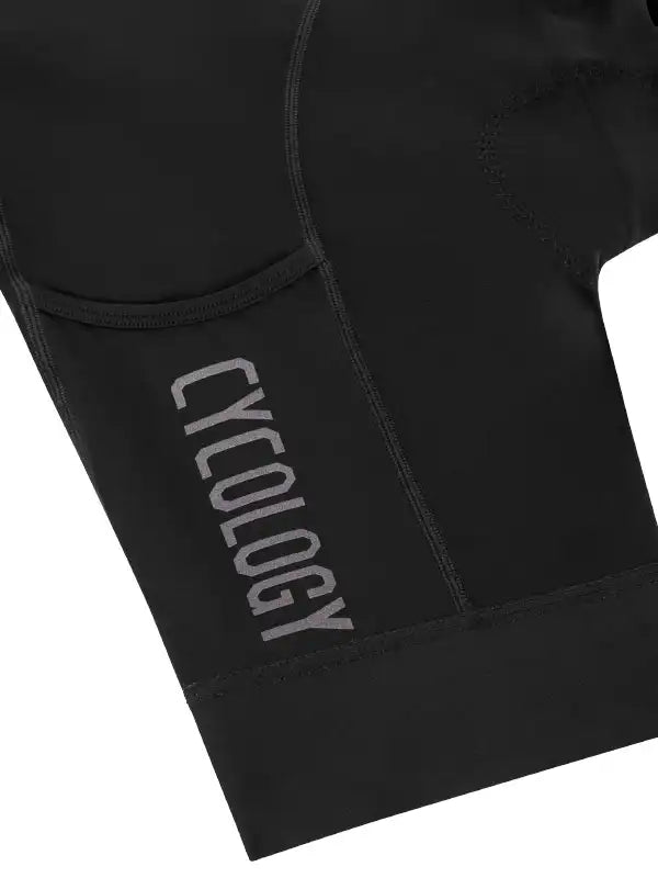 CYCOLOGY WOMEN'S CARGO BIB SHORTS BLACK