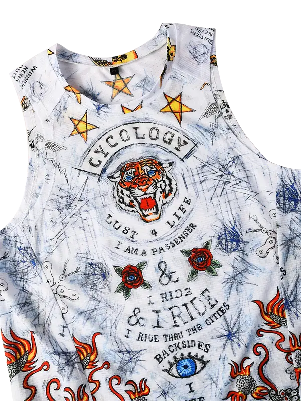 CITY OF ANGELS MEN'S SLEEVELESS BASE LAYER