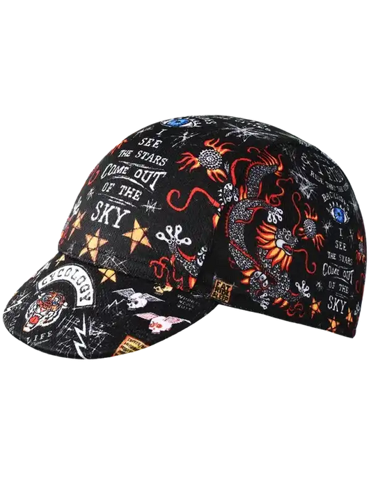 CITY OF ANGELS  CYCLING CAP BLACK