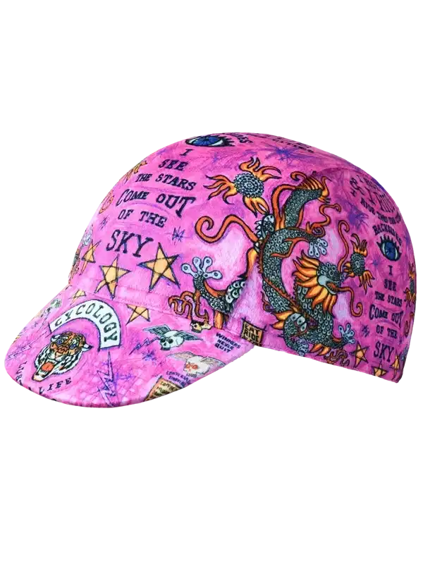 CITY OF ANGELS  CYCLING CAP PINK