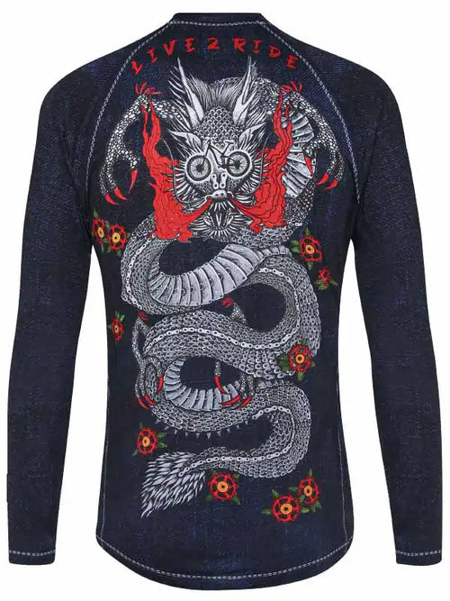 DRAGON LONG SLEEVE MTB JERSEY