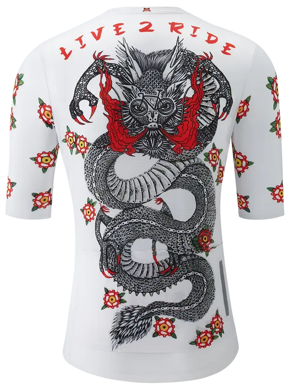 DRAGON MEN'S REBORN JERSEY WHITE
