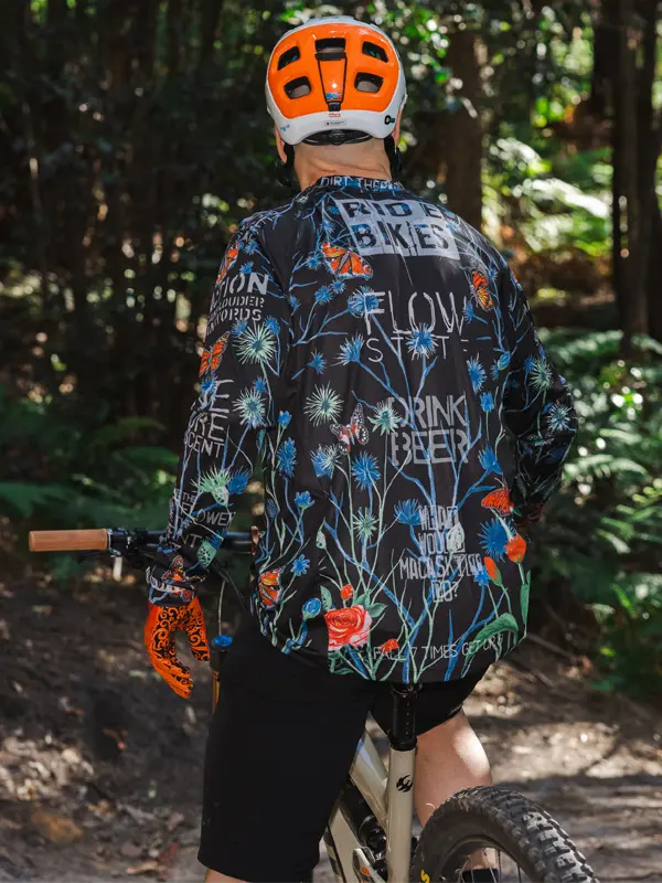 GANGSTA MEN'S LONG SLEEVE MTB JERSEY