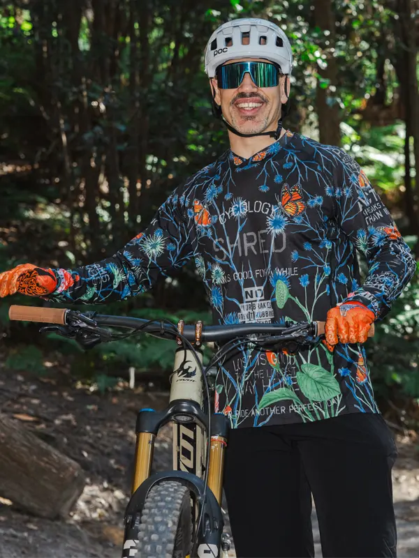 GANGSTA MEN'S LONG SLEEVE MTB JERSEY