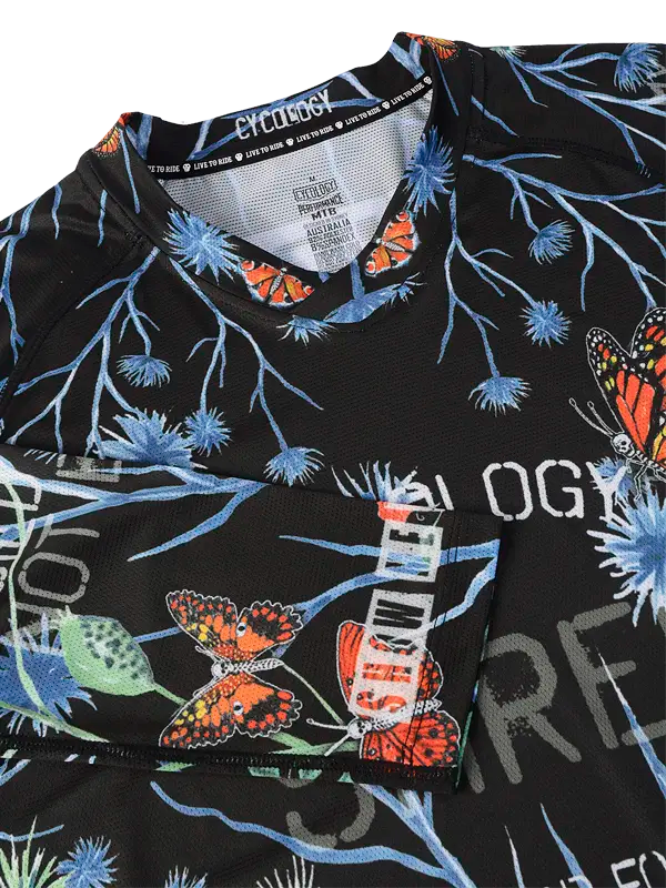 GANGSTA MEN'S LONG SLEEVE MTB JERSEY