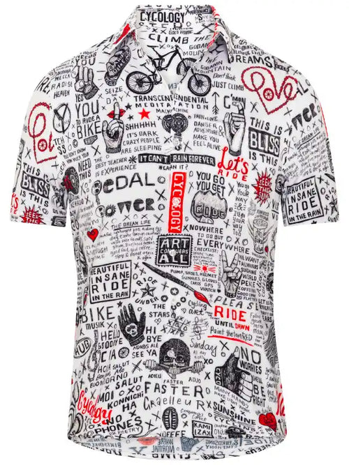 BIKE GRAFFITI GRAVEL SHIRT