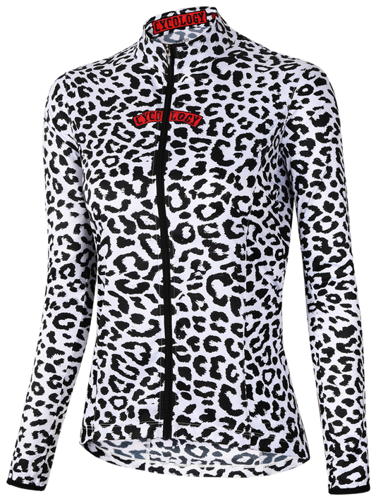 KITTY WHITE LIGHTWEIGHT WINDPROOF CYCLING JACKET