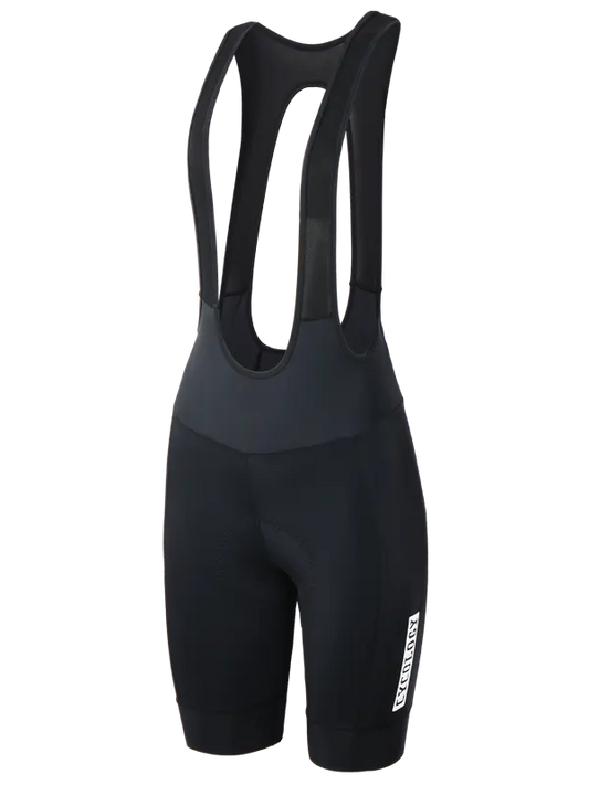 CYCOLOGY WOMEN'S LOGO QUICK PEE BIB SHORTS