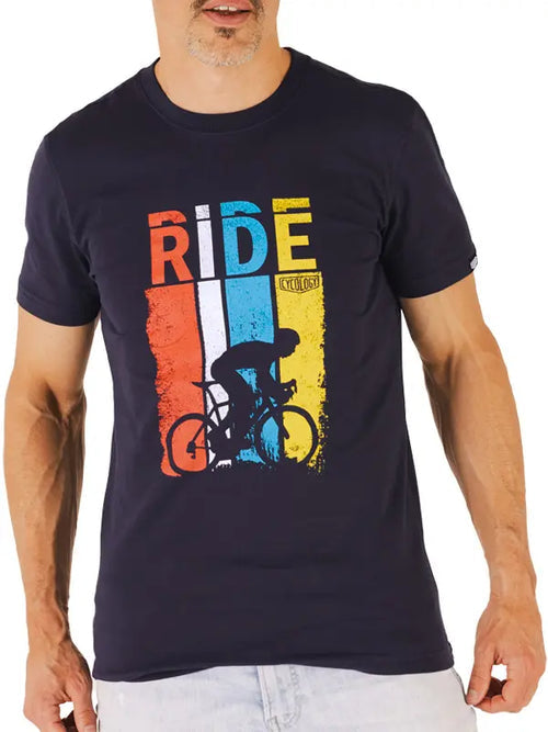 Ride T Shirt Navy