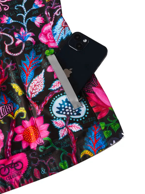 SECRET GARDEN  (BLACK) WOMEN'S PRO JERSEY