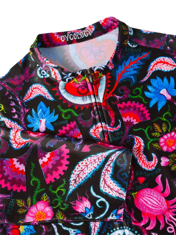 SECRET GARDEN  (BLACK) WOMEN'S PRO JERSEY
