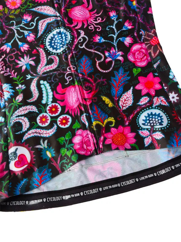 SECRET GARDEN  (BLACK) WOMEN'S PRO JERSEY