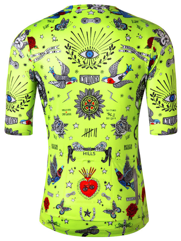 TATTOO (LIME) MEN'S REBORN JERSEYS