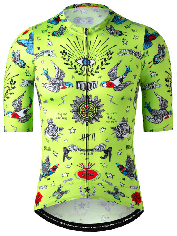 TATTOO (LIME) MEN'S REBORN JERSEYS