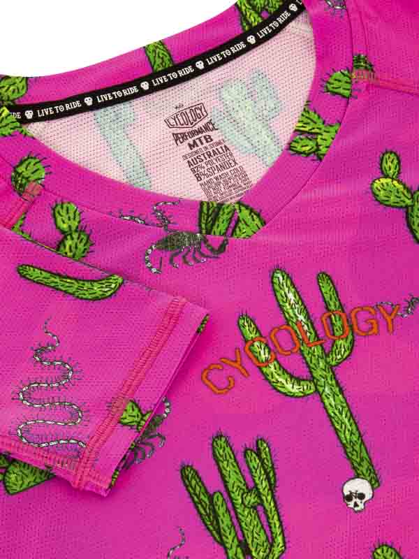 TOTALLY CACTUS WOMEN'S MTB JERSEY