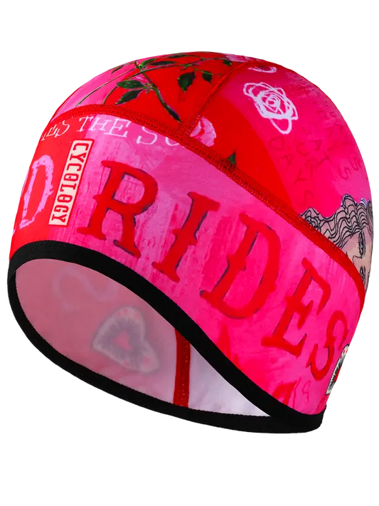 ZADIE PINK THERMAL BEANIE