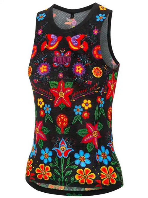 FRIDA WOMEN'S SLEEVELESS BASE LAYER BLACK