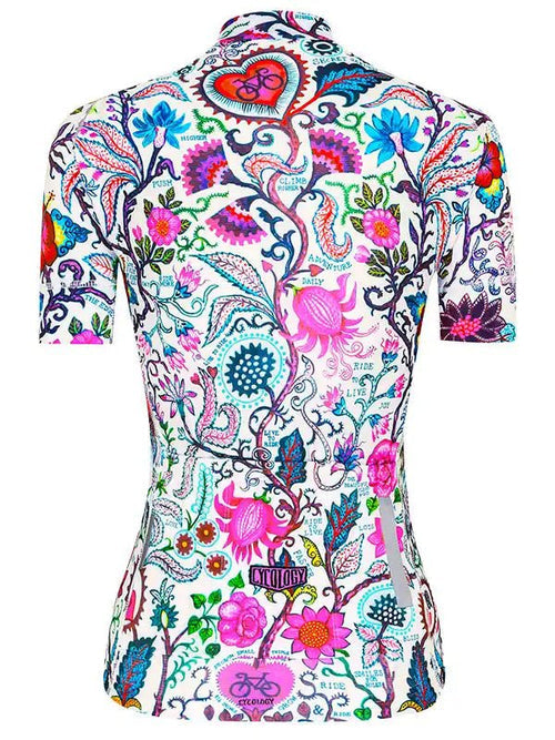 SECRET GARDEN WOMEN'S JERSEY - WHITE