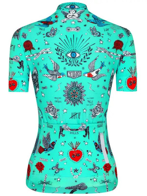 TATTOO WOMEN'S CYCLING JERSEY