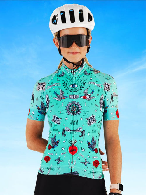 TATTOO WOMEN'S CYCLING JERSEY