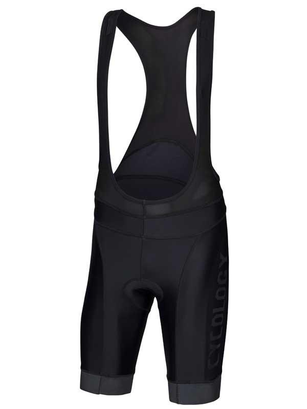 Mens Black Cycling Bib Shorts 