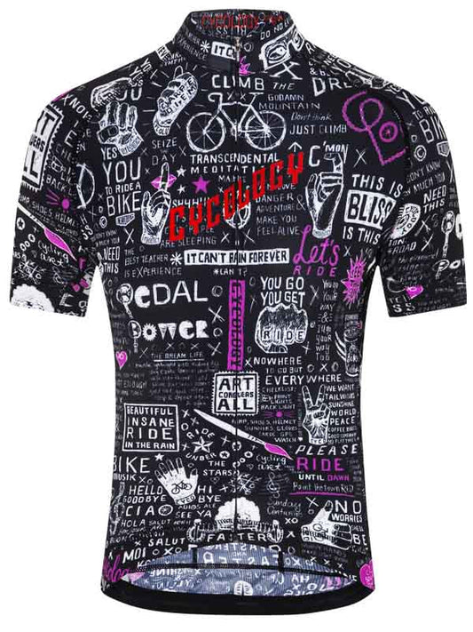 Bike Graffiti Men's Cycling Jersey