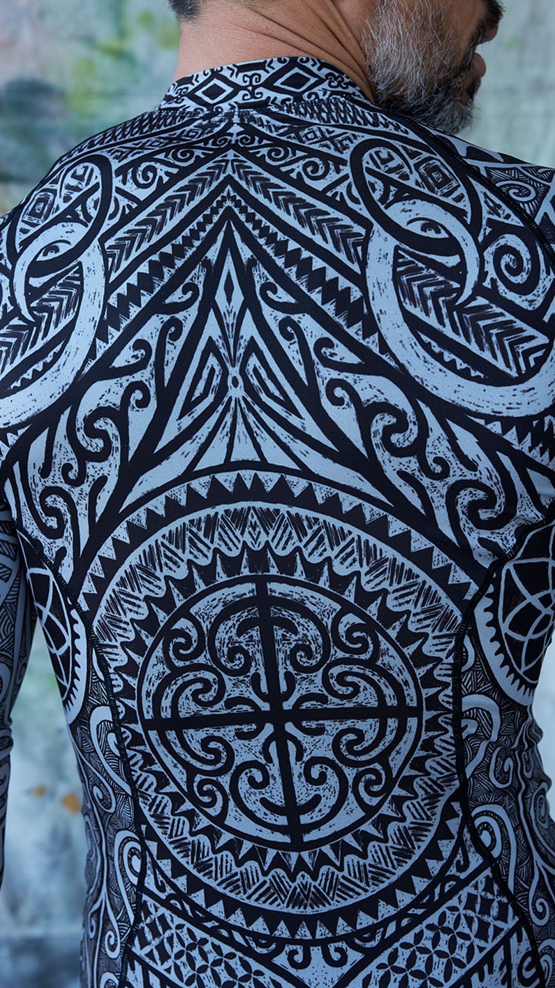 Tribal Tattoo Men's Long Sleeve Base Layer