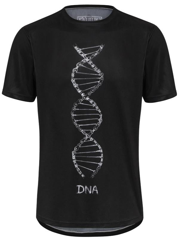 DNA Mens Black Technical T shirt | Cycology Clothing  AUS