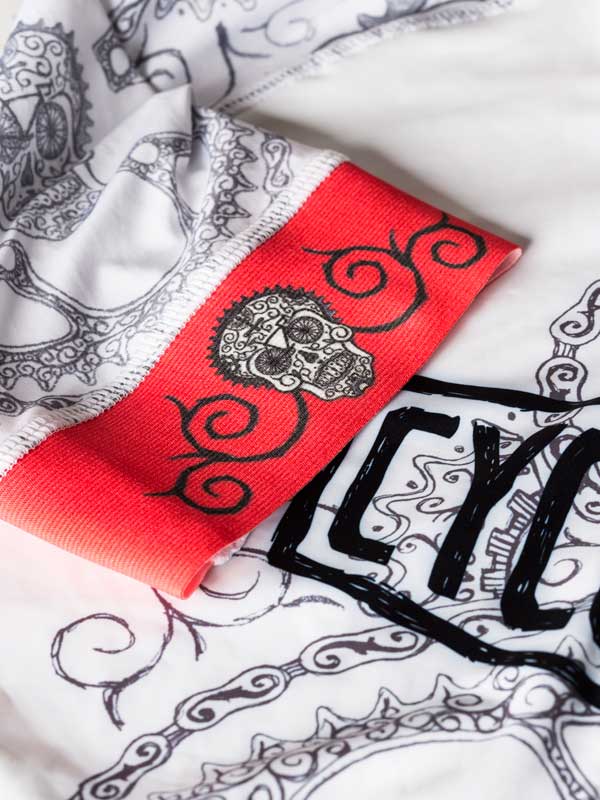 Day of the Living (White) Men's Jersey