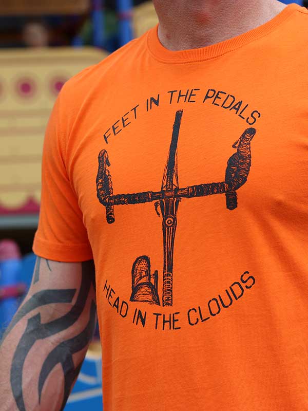 Feet In The Pedals Men's T Shirt