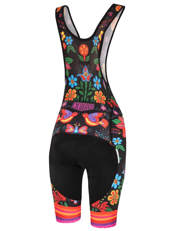 Frida Womens Cycling Black Bibshorts | Cycology AUS