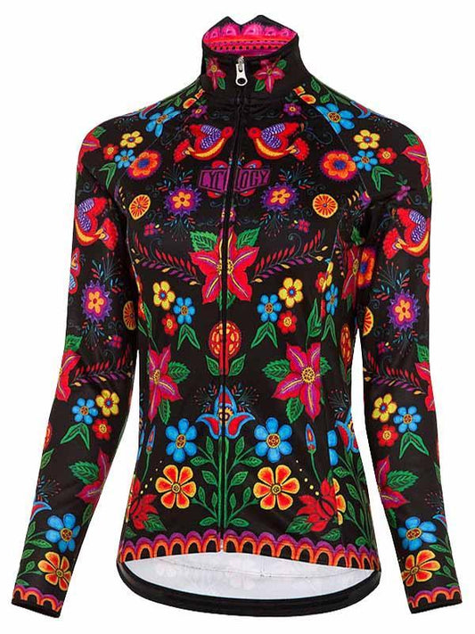 Frida Womens Black Windproof Cycling Jacket 