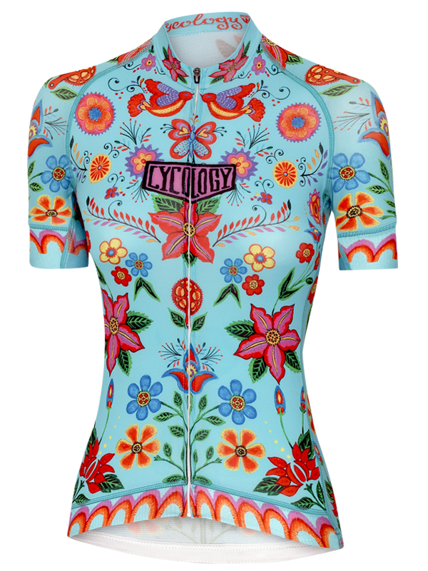 Frida (Aqua) Women's Cycling Jersey