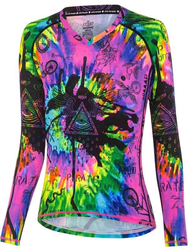 GNAR WOMEN'S LONG SLEEVE MTB JERSEY