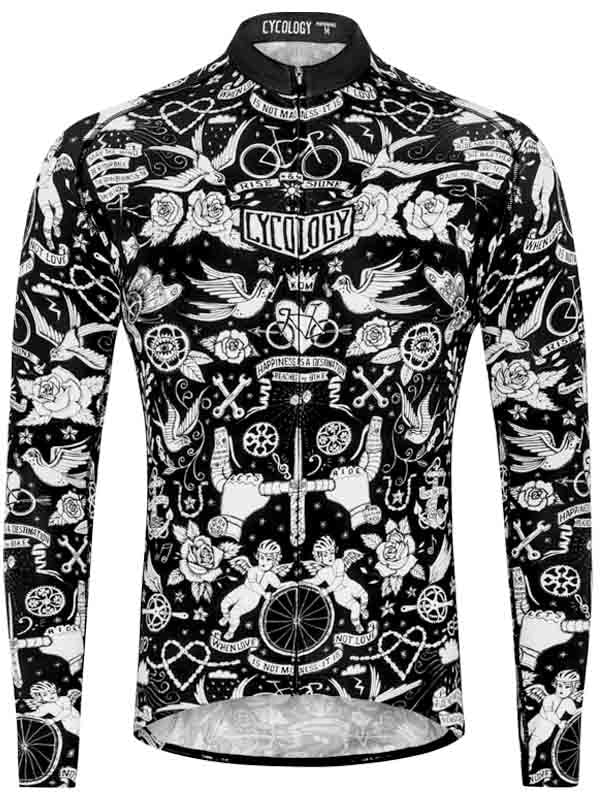 Velo Tattoo Lightweight Long Sleeve Summer Jersey長袖サマージャージ