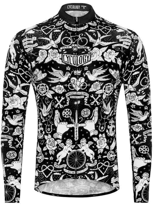 Velo Tattoo Lightweight Long Sleeve Summer Jersey長袖サマージャージ