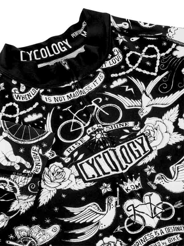 Velo Tattoo Lightweight Long Sleeve Summer Jersey長袖サマージャージ